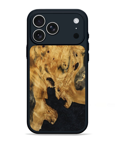 iPhone 17 Pro Max Wood Phone Case - Julius (Wood Burl, 800923)