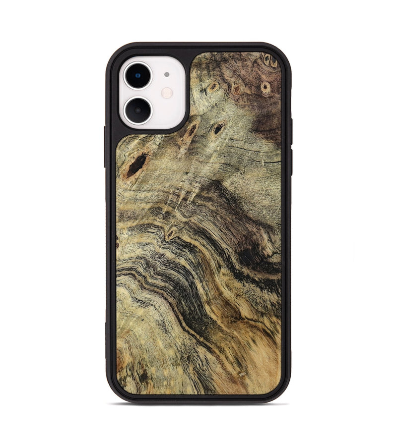 iPhone 11 Wood Phone Case - Jayson (Wood Burl, 800926)
