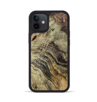 iPhone 12 Wood Phone Case - Jayson (Wood Burl, 800926)