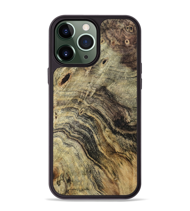 iPhone 13 Pro Max Wood Phone Case - Jayson (Wood Burl, 800926)