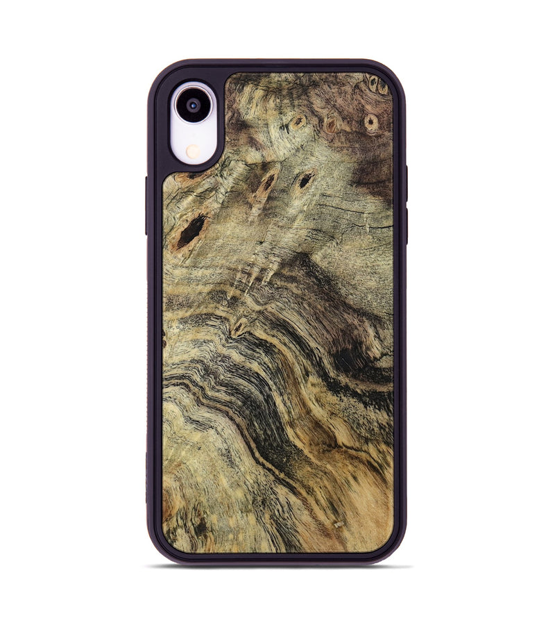 iPhone Xr Wood Phone Case - Jayson (Wood Burl, 800926)