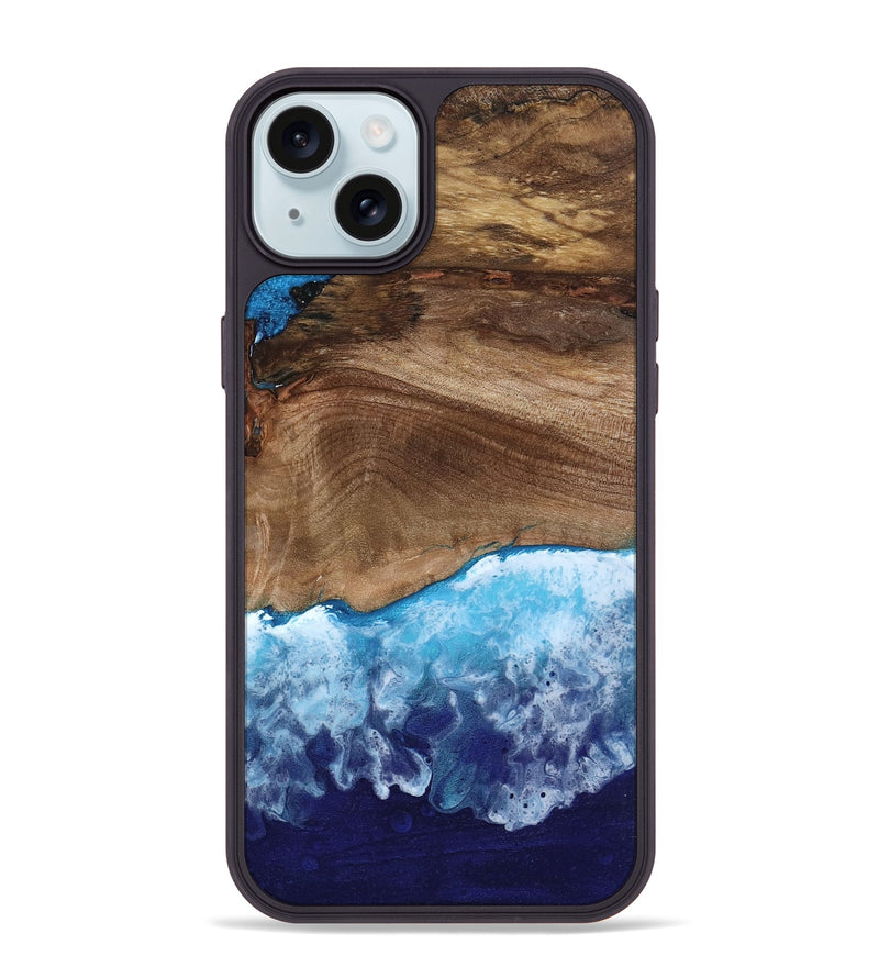iPhone 15 Plus Wood Phone Case - Shania (Coastal, 800930)