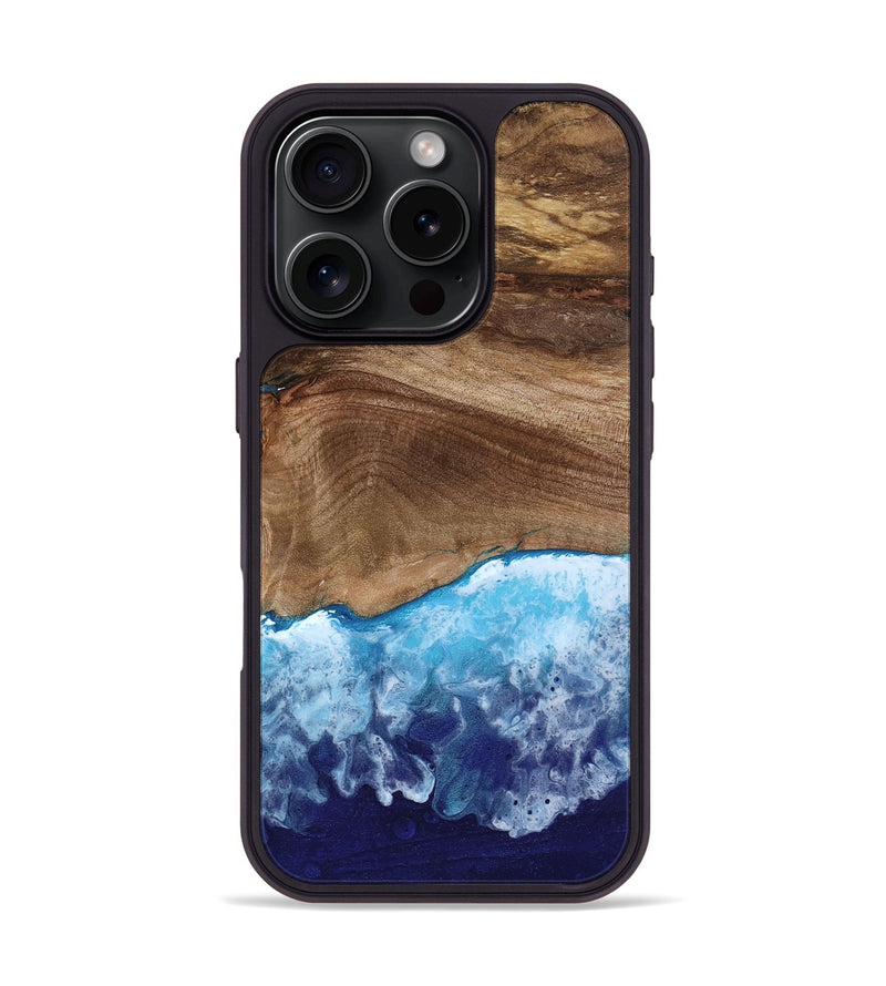 iPhone 16 Pro Wood Phone Case - Shania (Coastal, 800930)