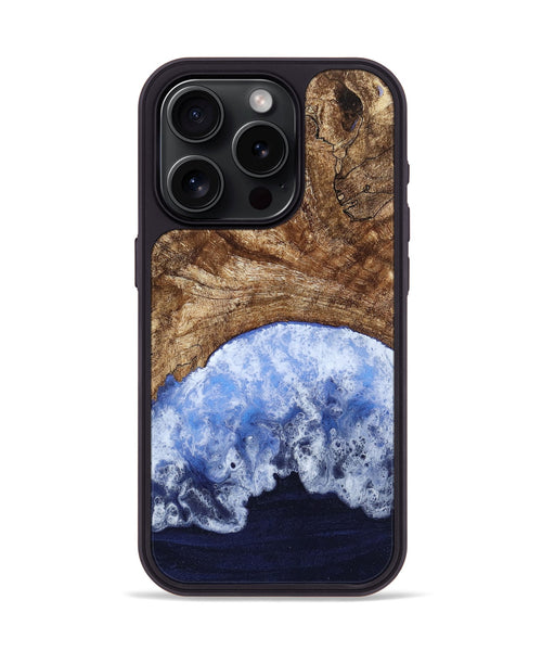 iPhone 15 Pro Wood Phone Case - Zev (Coastal, 800938)