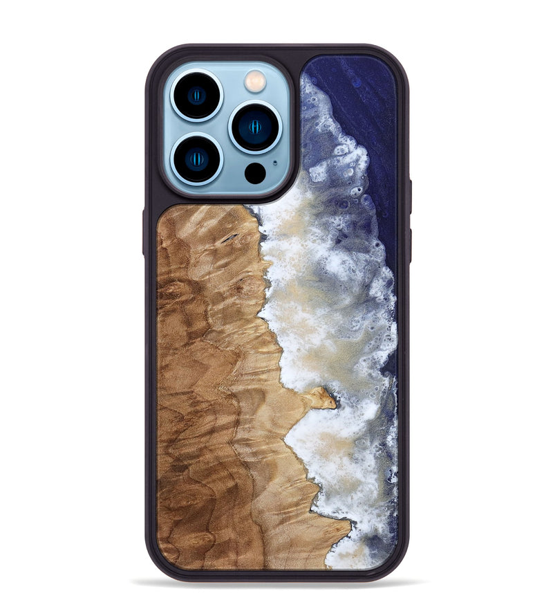 iPhone 14 Pro Max Wood Phone Case - Deloris (Coastal, 800939)