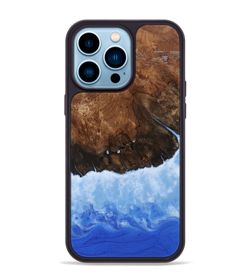 iPhone 14 Pro Max Wood Phone Case - Traci (Coastal, 800940)