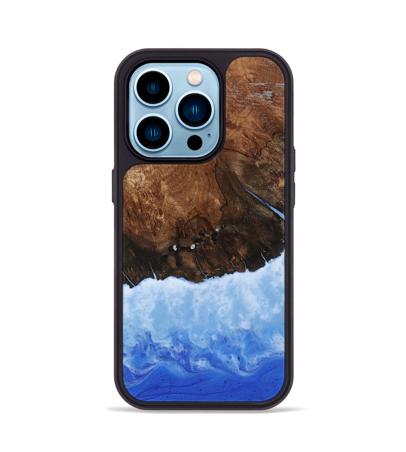 iPhone 14 Pro Wood Phone Case - Traci (Coastal, 800940)