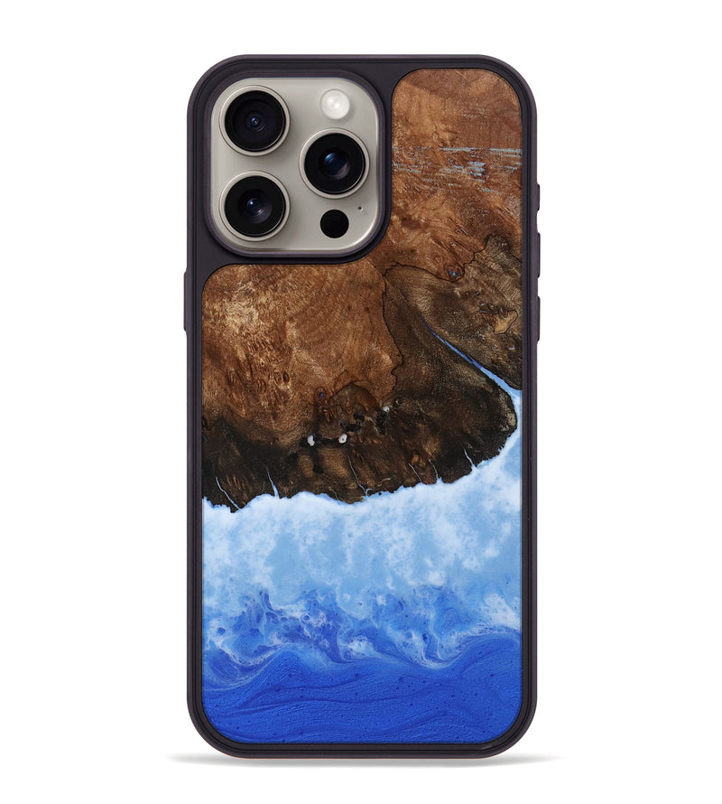 iPhone 15 Pro Max Wood Phone Case - Traci (Coastal, 800940)