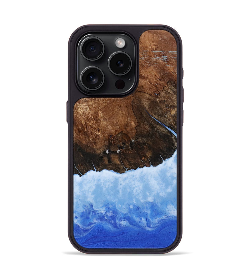 iPhone 15 Pro Wood Phone Case - Traci (Coastal, 800940)