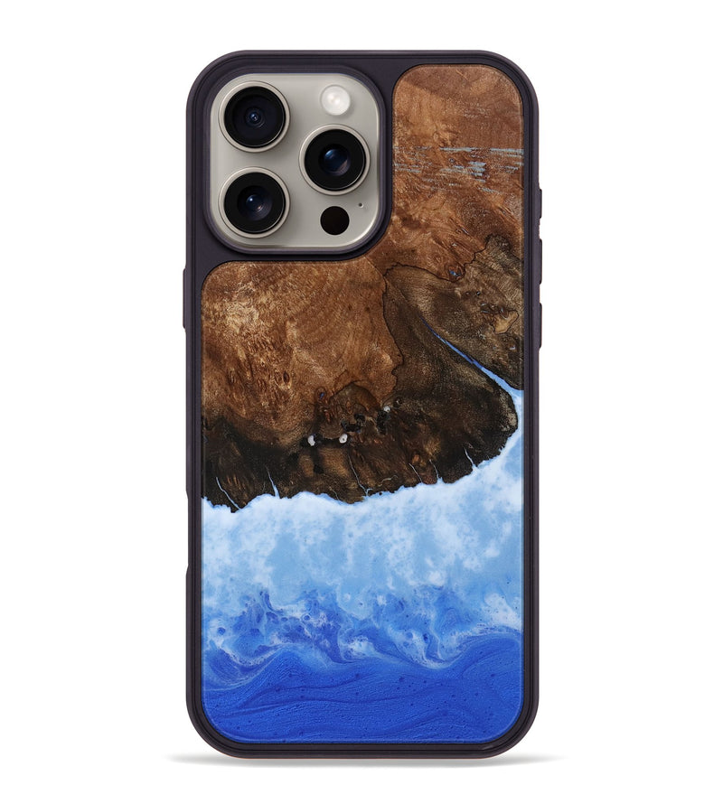 iPhone 16 Pro Max Wood Phone Case - Traci (Coastal, 800940)