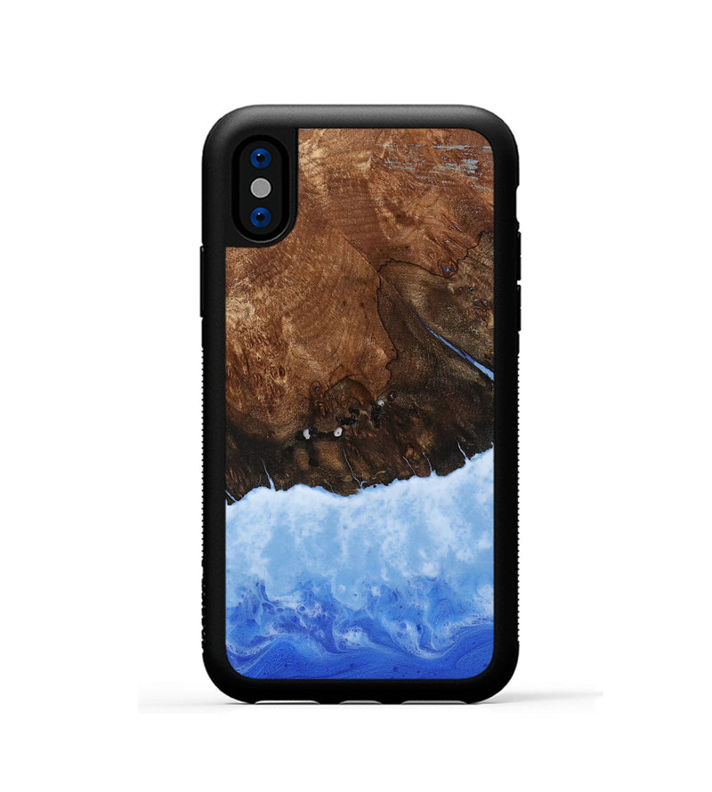 iPhone Xs Wood Phone Case - Traci (Coastal, 800940)
