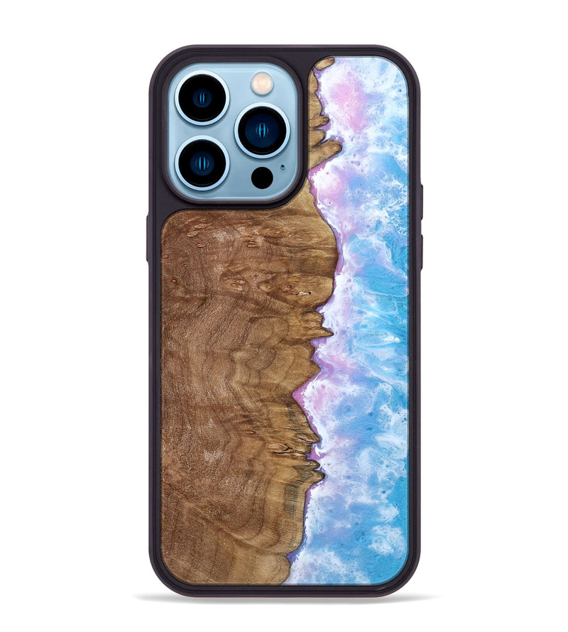 iPhone 14 Pro Max Wood Phone Case - Iker (Coastal, 800942)