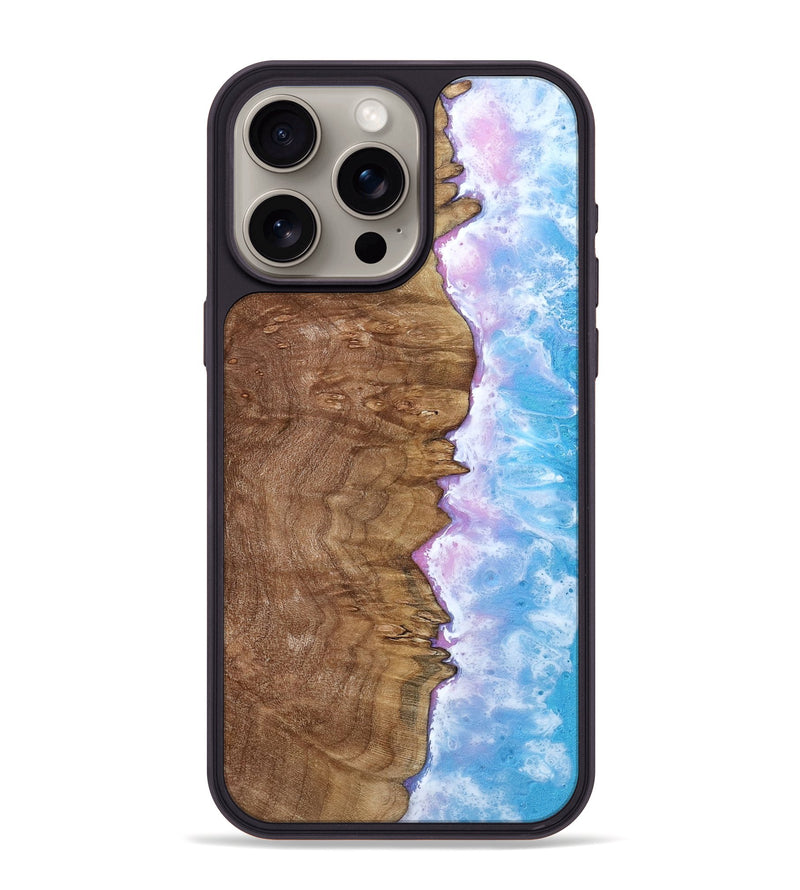 iPhone 15 Pro Max Wood Phone Case - Iker (Coastal, 800942)