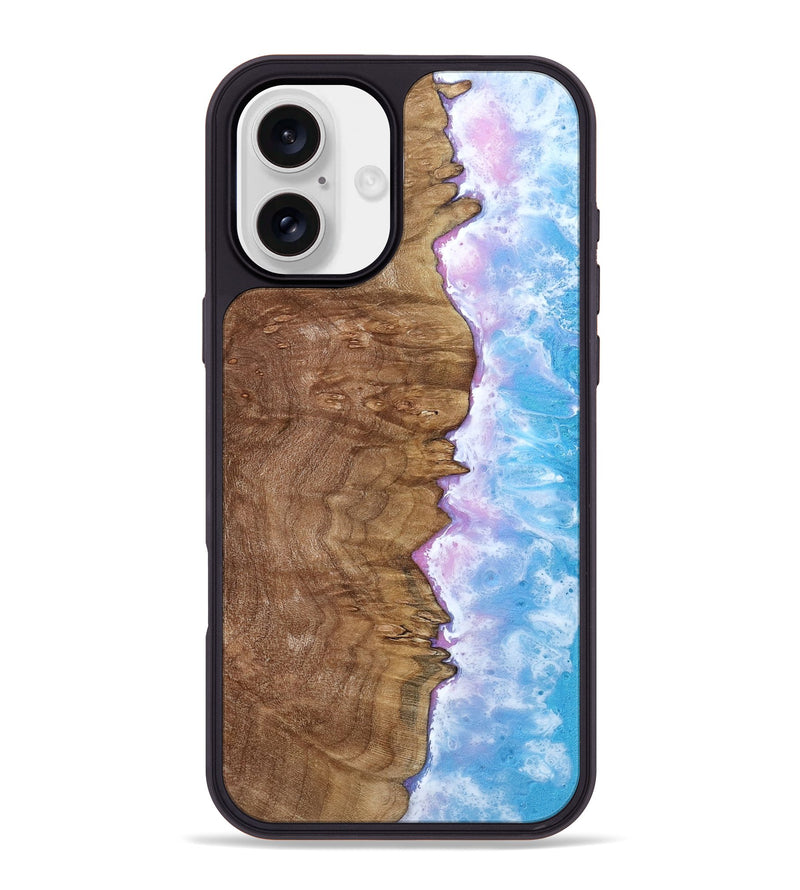 iPhone 16 Plus Wood Phone Case - Iker (Coastal, 800942)