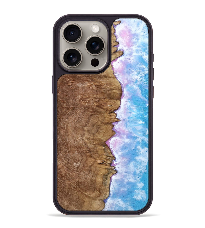 iPhone 16 Pro Max Wood Phone Case - Iker (Coastal, 800942)