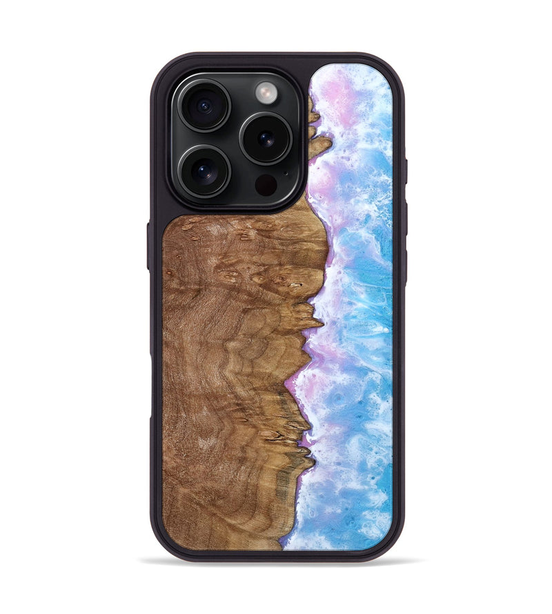 iPhone 16 Pro Wood Phone Case - Iker (Coastal, 800942)