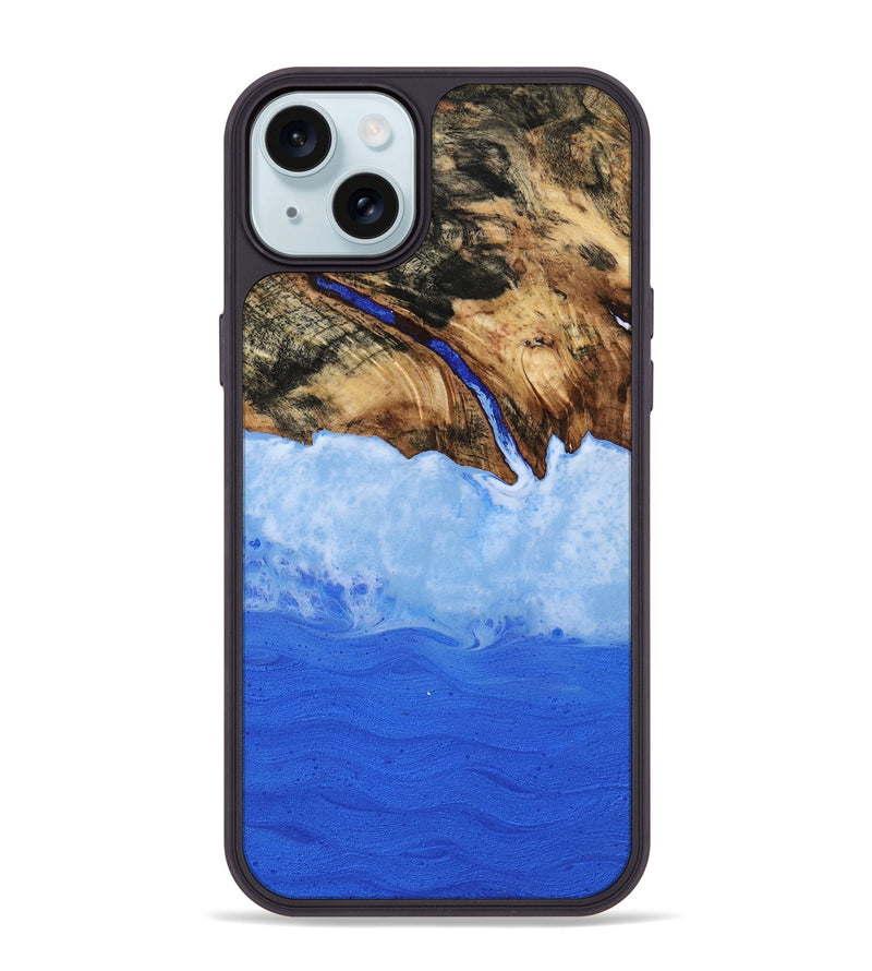 iPhone 15 Plus Wood Phone Case - Angela (Coastal, 800943)