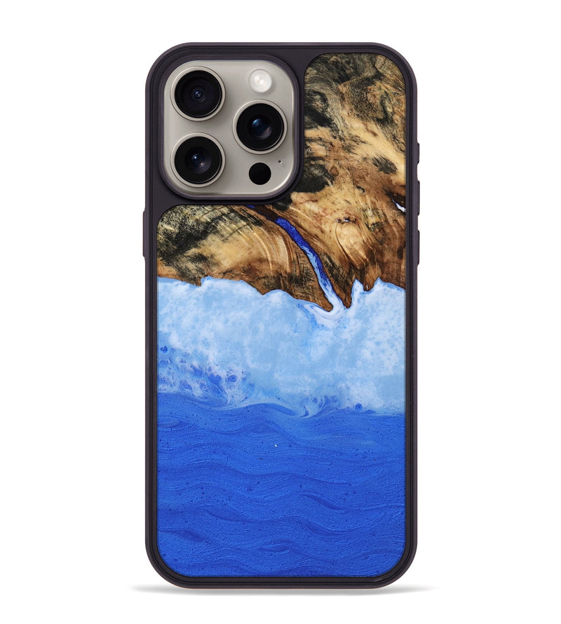 iPhone 15 Pro Max Wood Phone Case - Angela (Coastal, 800943)