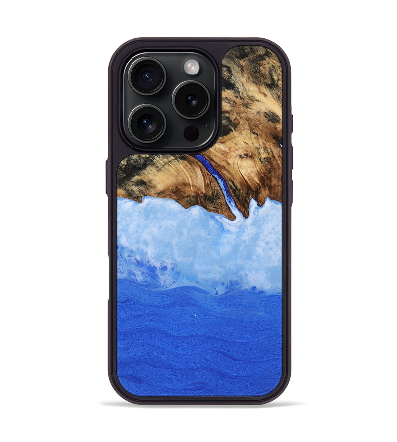 iPhone 16 Pro Wood Phone Case - Angela (Coastal, 800943)