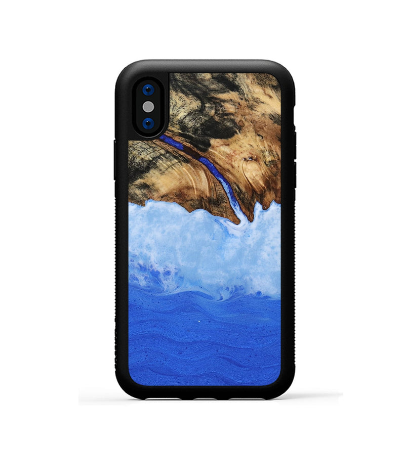 iPhone Xs Wood Phone Case - Angela (Coastal, 800943)