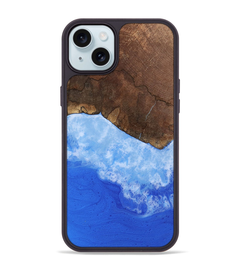 iPhone 15 Plus Wood Phone Case - Abbie (Coastal, 800945)