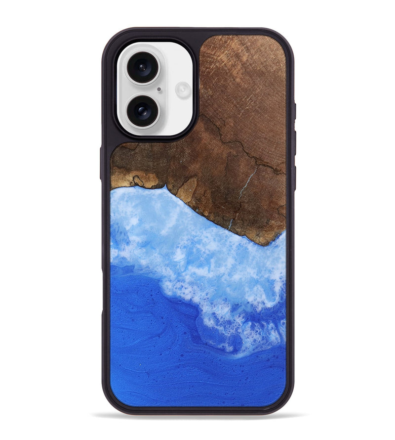 iPhone 16 Plus Wood Phone Case - Abbie (Coastal, 800945)