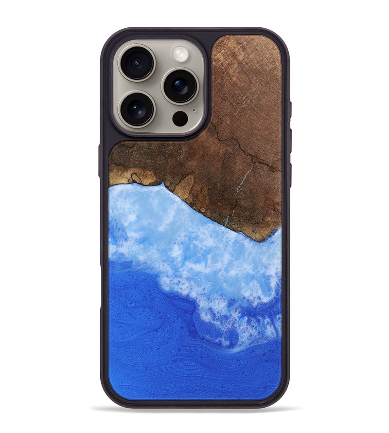 iPhone 16 Pro Max Wood Phone Case - Abbie (Coastal, 800945)