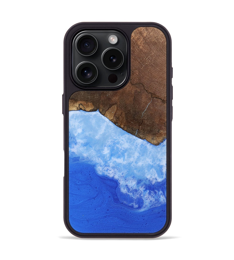 iPhone 16 Pro Wood Phone Case - Abbie (Coastal, 800945)