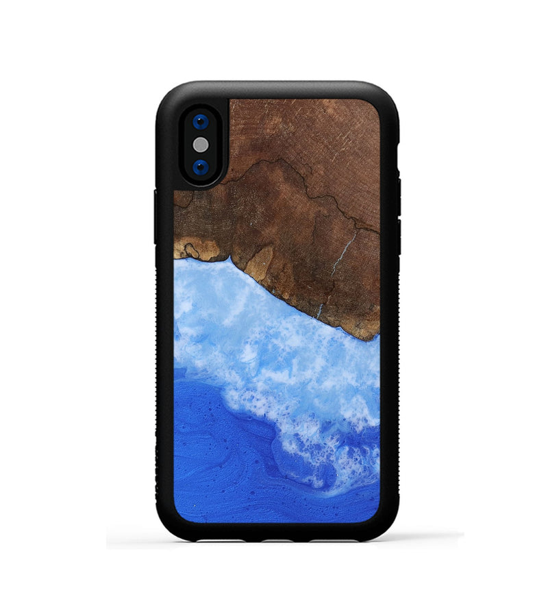 iPhone Xs Wood Phone Case - Abbie (Coastal, 800945)