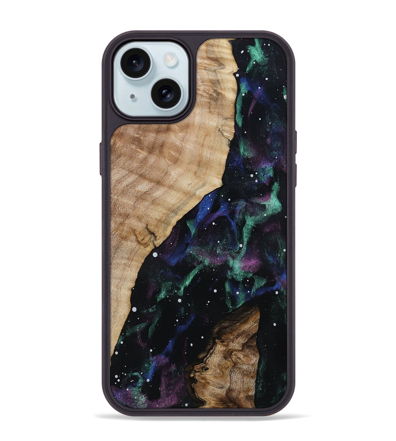 iPhone 15 Plus Wood Phone Case - Stacie (Cosmos, 800947)