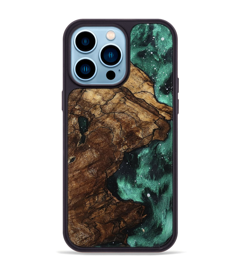 iPhone 14 Pro Max Wood Phone Case - Maggie (Cosmos, 800954)