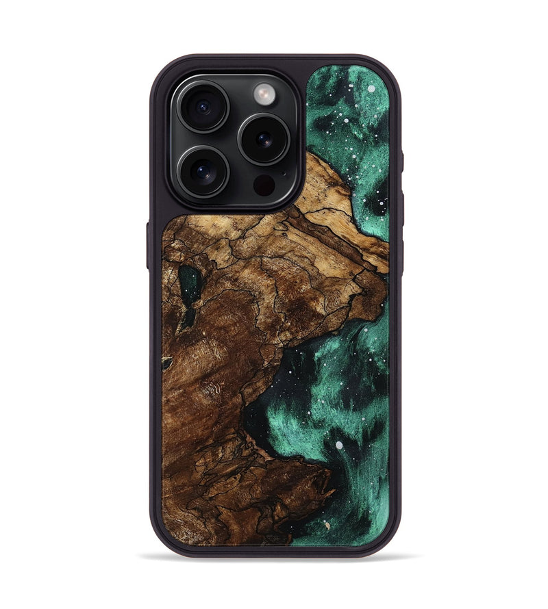 iPhone 15 Pro Wood Phone Case - Maggie (Cosmos, 800954)