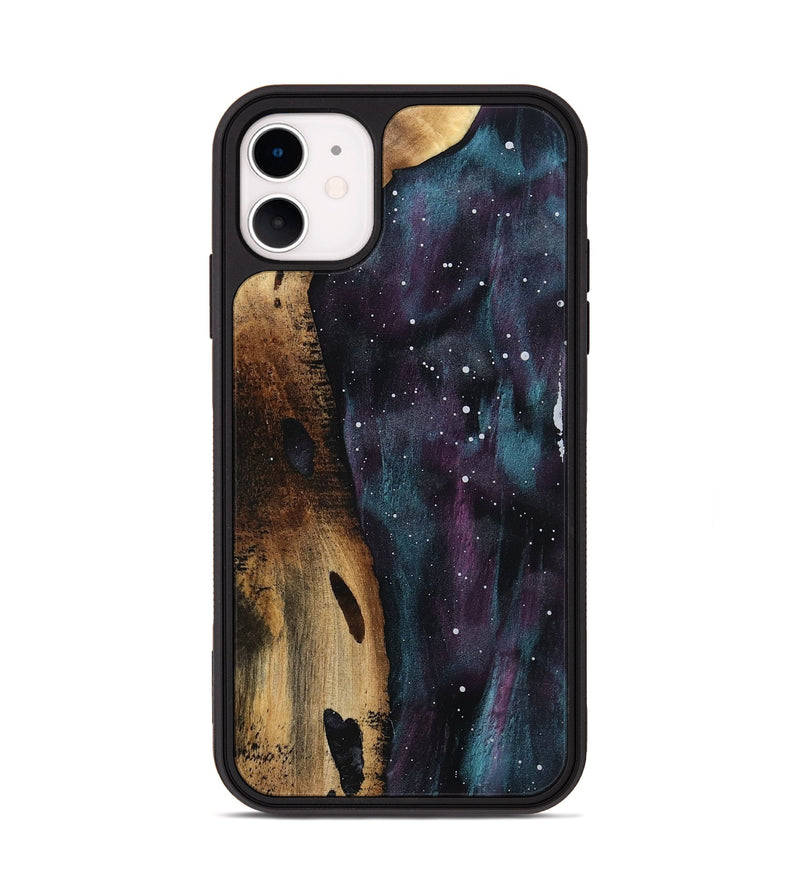 iPhone 11 Wood Phone Case - Ameer (Cosmos, 800955)