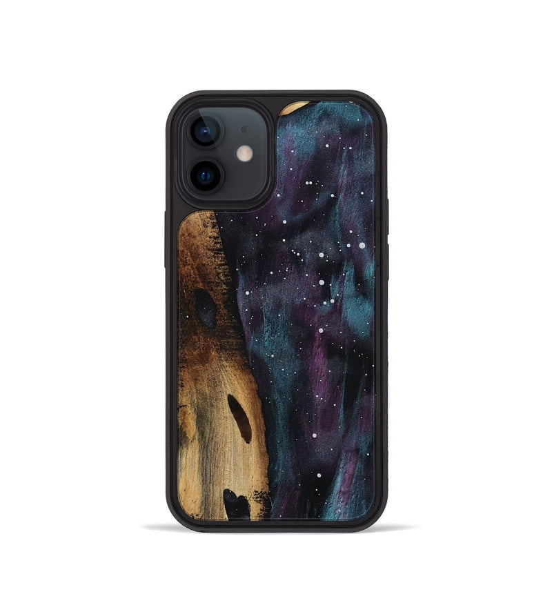 iPhone 12 mini Wood Phone Case - Ameer (Cosmos, 800955)