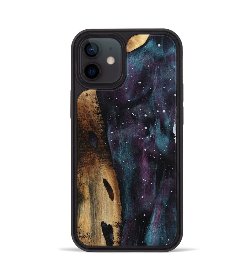 iPhone 12 Wood Phone Case - Ameer (Cosmos, 800955)