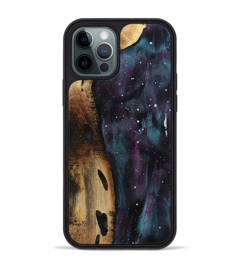 iPhone 12 Pro Max Wood Phone Case - Ameer (Cosmos, 800955)