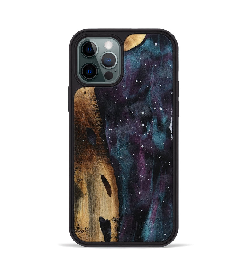 iPhone 12 Pro Wood Phone Case - Ameer (Cosmos, 800955)