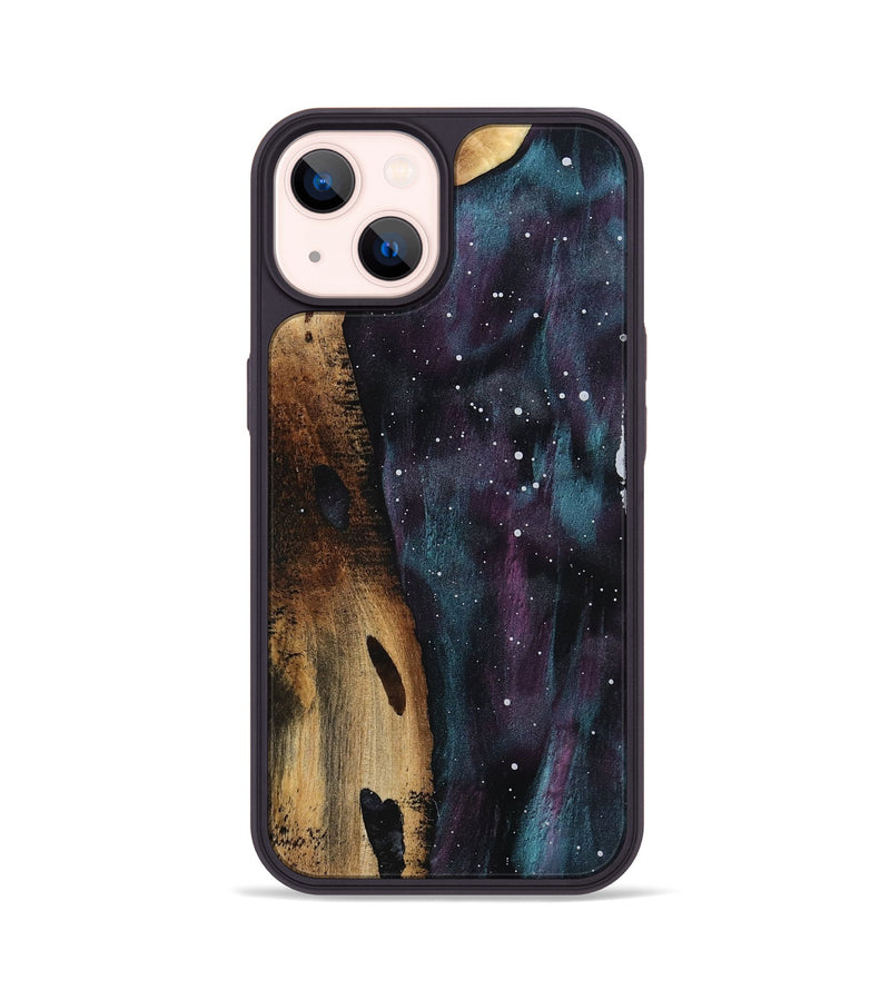 iPhone 14 Wood Phone Case - Ameer (Cosmos, 800955)