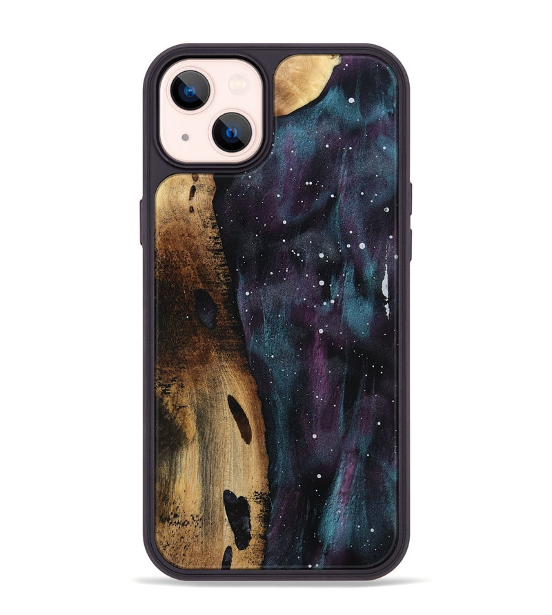 iPhone 14 Plus Wood Phone Case - Ameer (Cosmos, 800955)