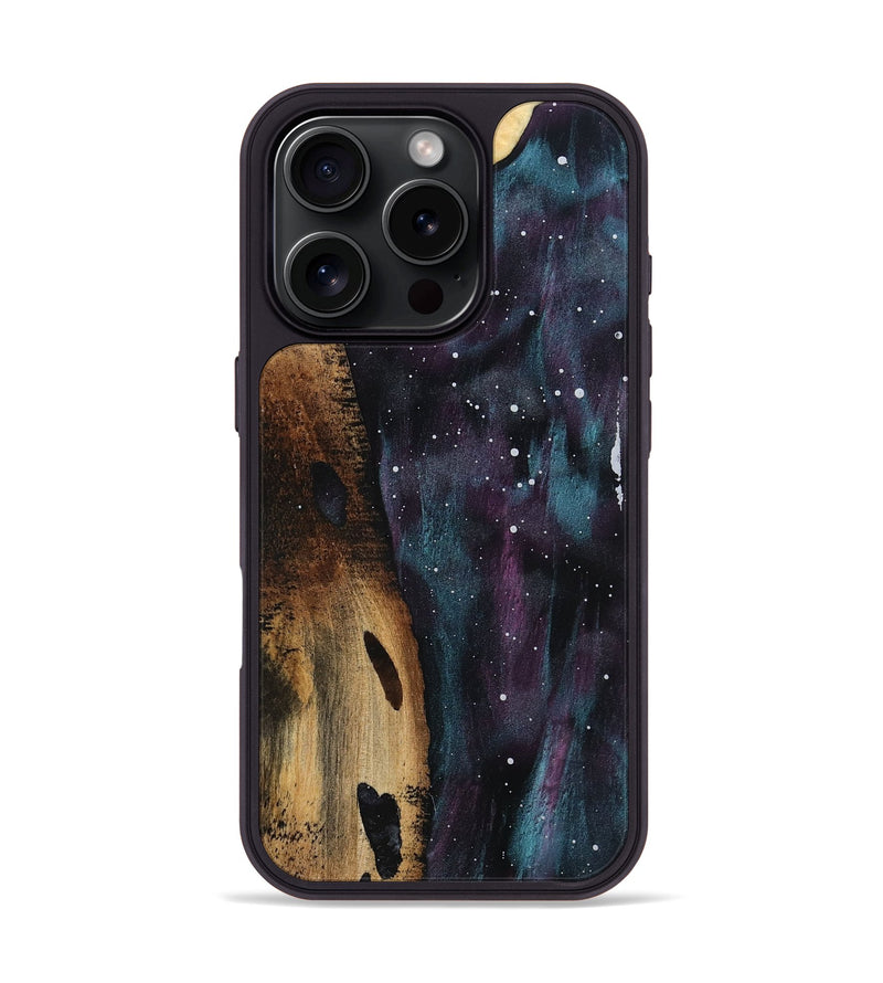 iPhone 16 Pro Wood Phone Case - Ameer (Cosmos, 800955)