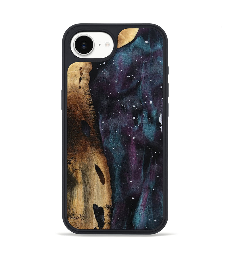 iPhone 16e Wood Phone Case - Ameer (Cosmos, 800955)