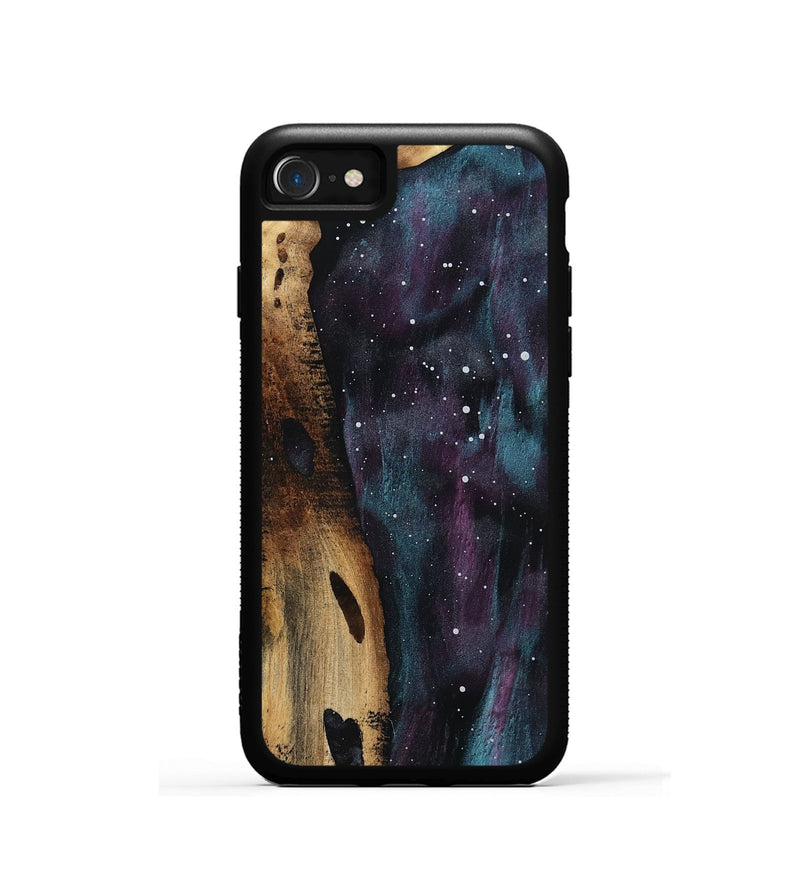 iPhone SE Wood Phone Case - Ameer (Cosmos, 800955)