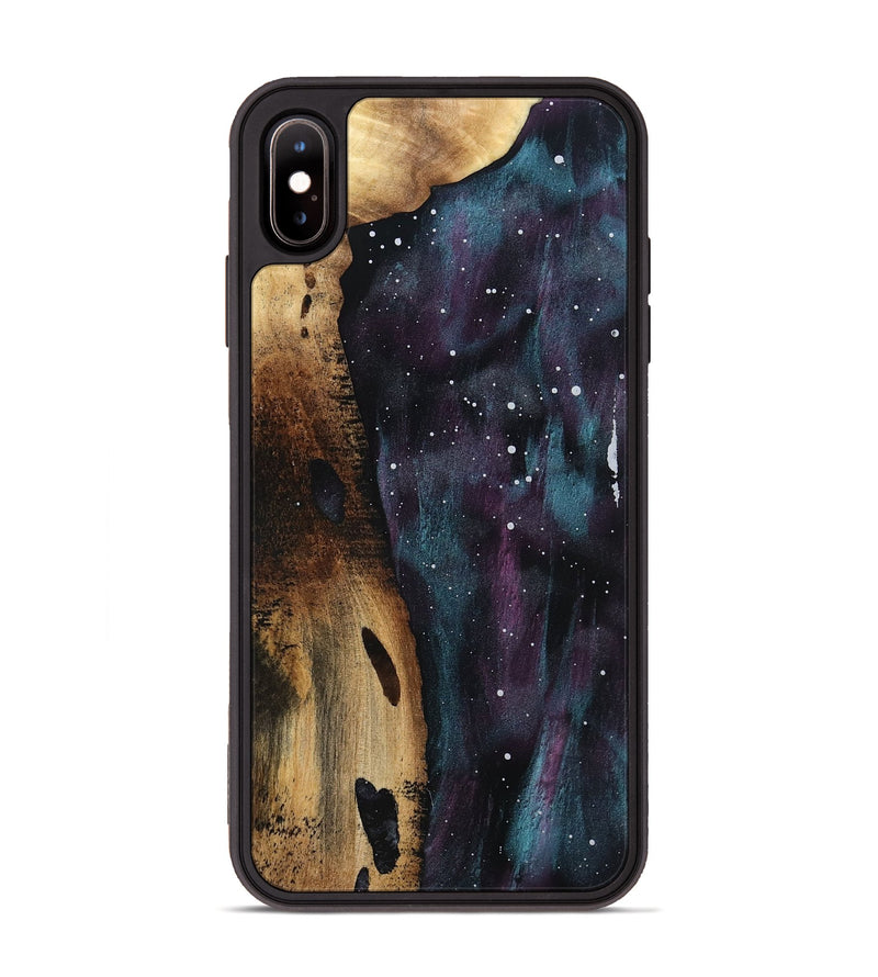 iPhone Xs Max Wood Phone Case - Ameer (Cosmos, 800955)