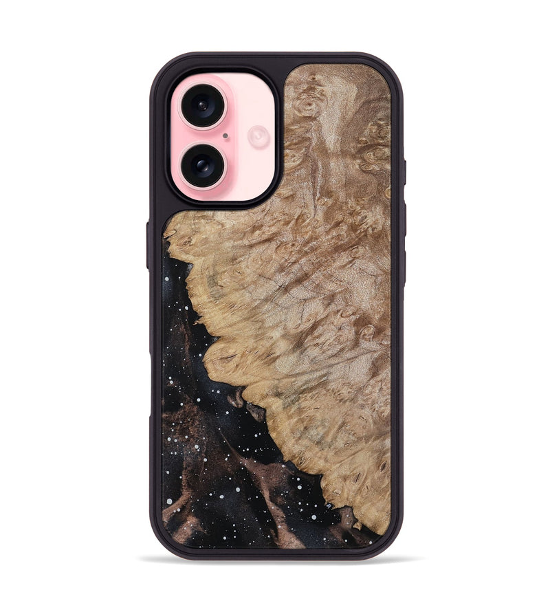 iPhone 16 Wood Phone Case - Devan (Cosmos, 800960)