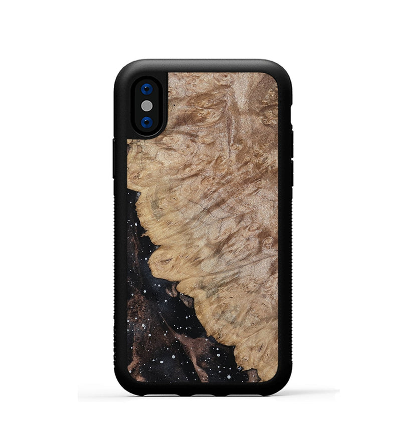 iPhone Xs Wood Phone Case - Devan (Cosmos, 800960)