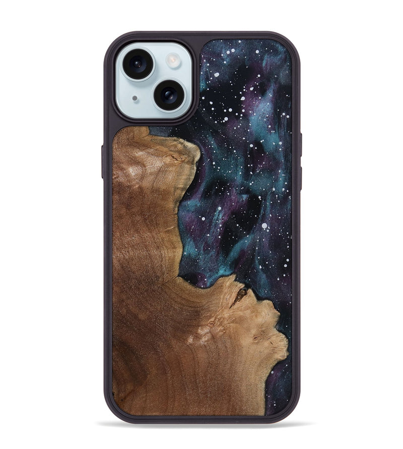 iPhone 15 Plus Wood Phone Case - Cordell (Cosmos, 800965)