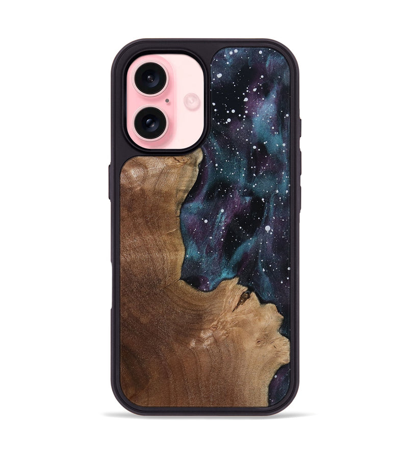 iPhone 16 Wood Phone Case - Cordell (Cosmos, 800965)