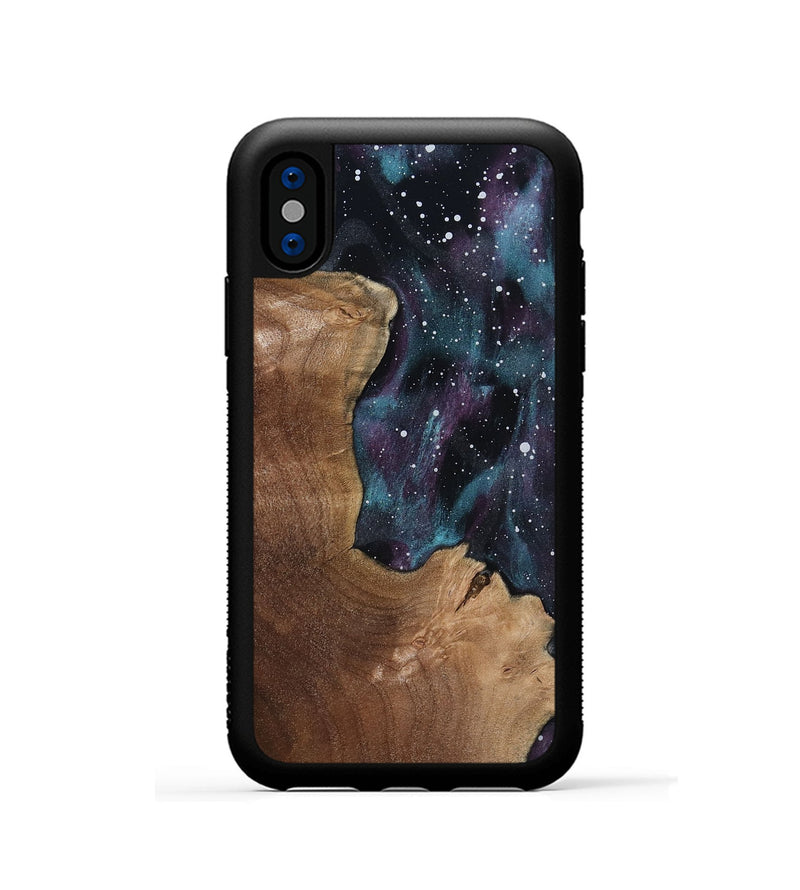 iPhone Xs Wood Phone Case - Cordell (Cosmos, 800965)