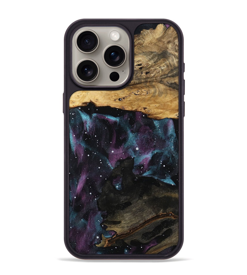 iPhone 15 Pro Max Wood Phone Case - Marely (Cosmos, 800966)
