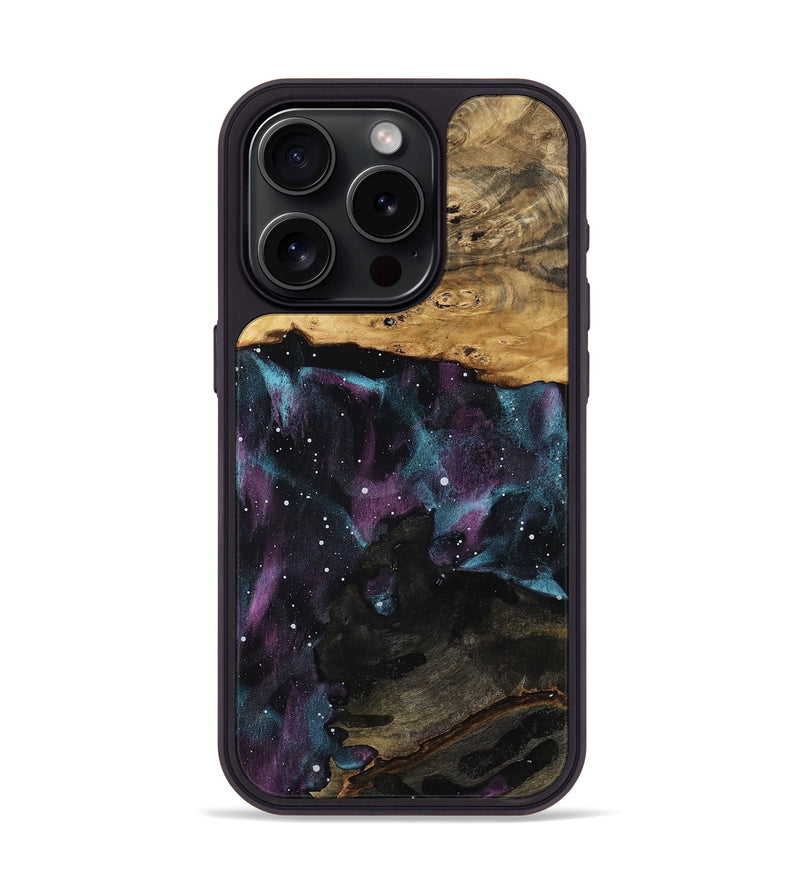 iPhone 15 Pro Wood Phone Case - Marely (Cosmos, 800966)